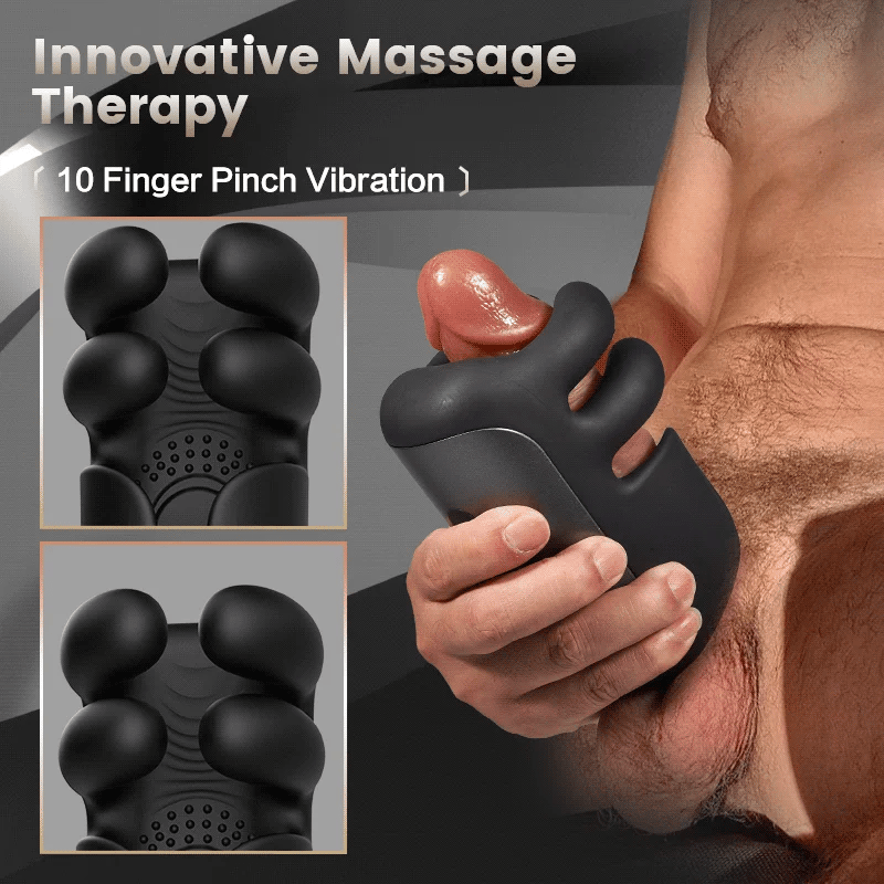 PulseGrip Glans Vibrator – Penis Training & Tapping Masturbator for Men