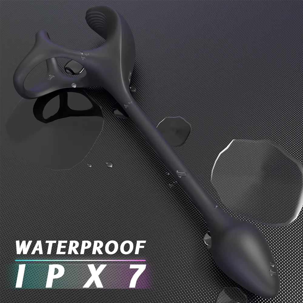 AlphaPlug Prostate Massager for Men with Vibrating Cock Ring