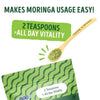 Pure Moringa – Organic Green Superfood Powder - 7.4oz (210g)