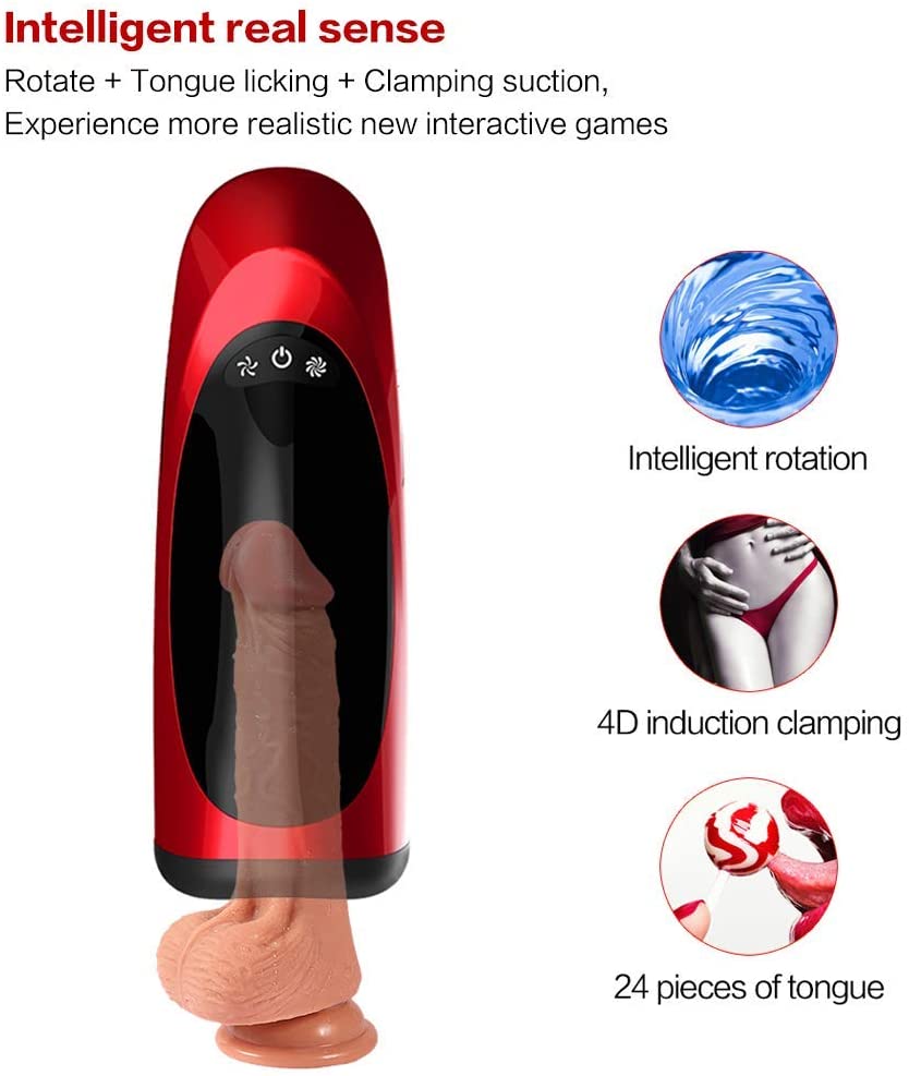 Penis Endurance Blow Job Mouth Piston Men Oral Sex Cup - Lusty Age