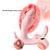 Wireless Remote Control Wearable Butterfly Dildo Vibrator - Lusty Age